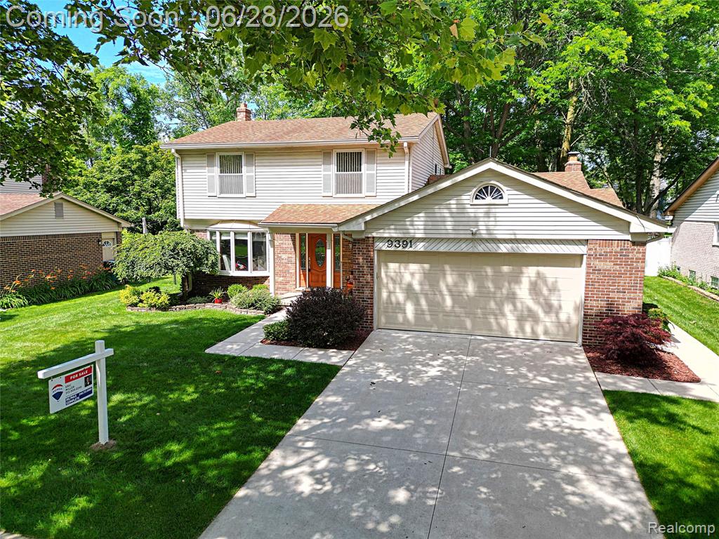 9391 Mayflower Court, Plymouth, MI 48170 — front exterior