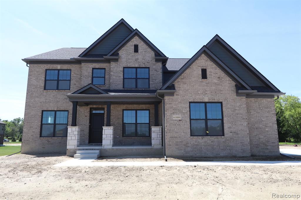 61889 MOORE Lane, Washington, MI — front exterior