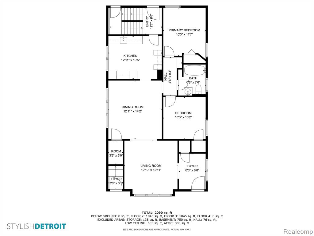 5775 HOLCOMB Street, Detroit, MI 48213 — Photo 24