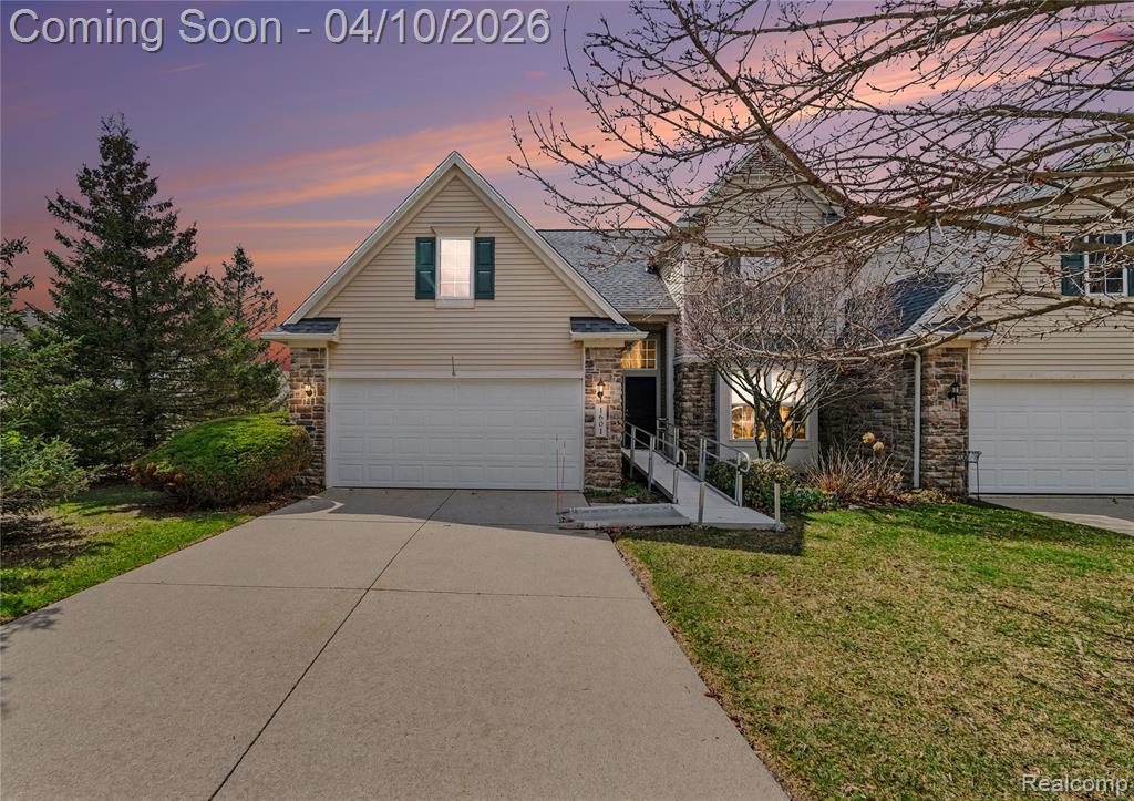 1601 Mallard Pond Drive, Howell, MI 48855 — front exterior