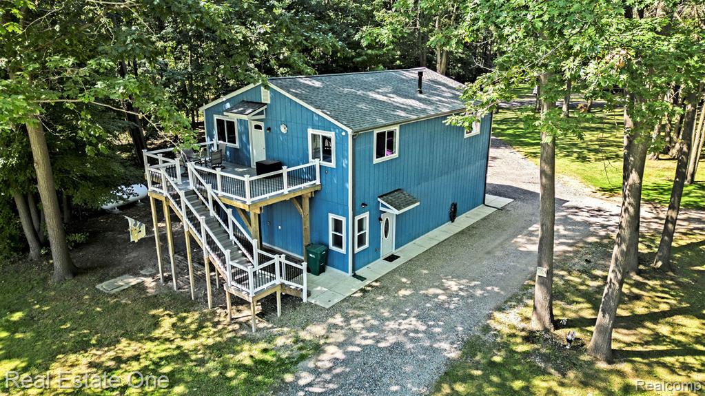 4666 County Line Road, Lenox, MI 48048 — front exterior