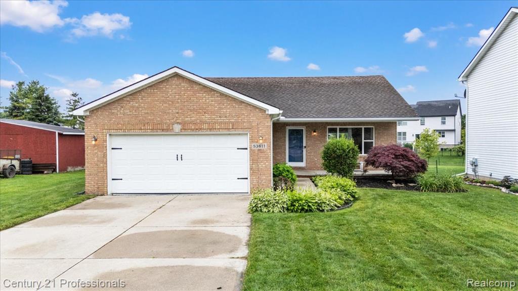 53611 County Line Road, New Baltimore, MI 48047 — front exterior
