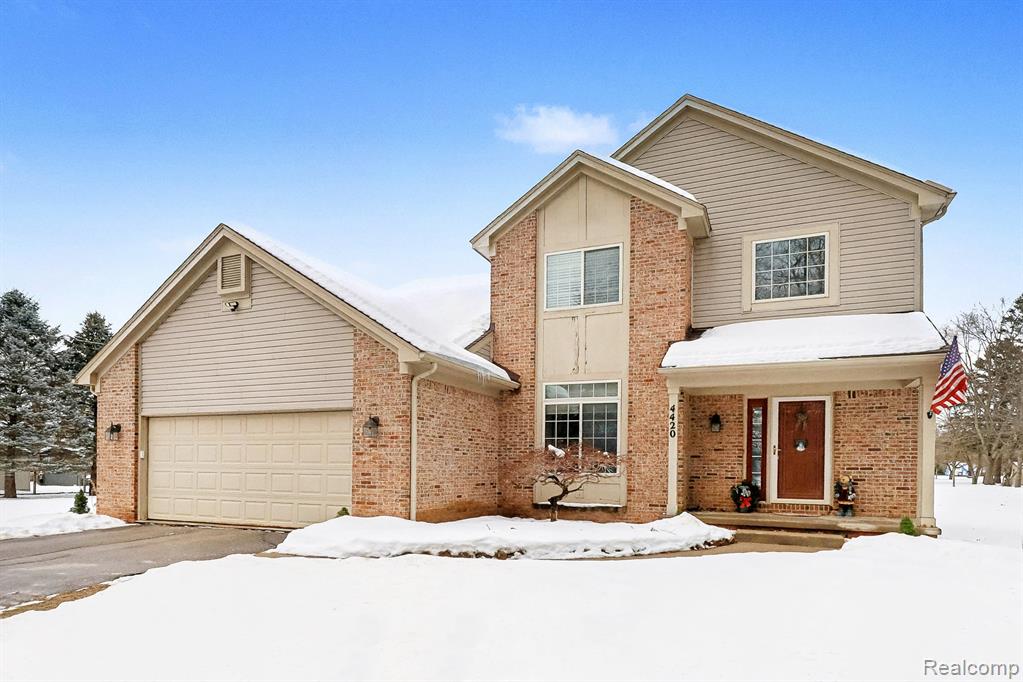 4420 McKeachie Road, White Lake, MI 48383 — front exterior