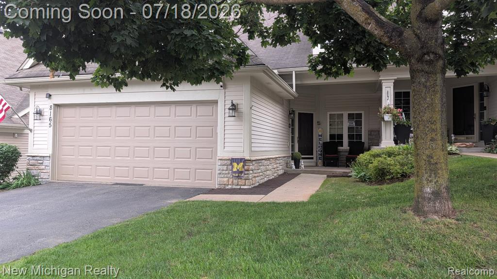 8165 Timber Trail, White Lake, MI — front exterior