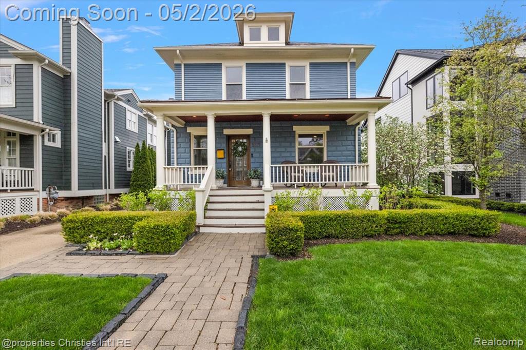 887 Ann Street, Birmingham, MI 48009 — front exterior