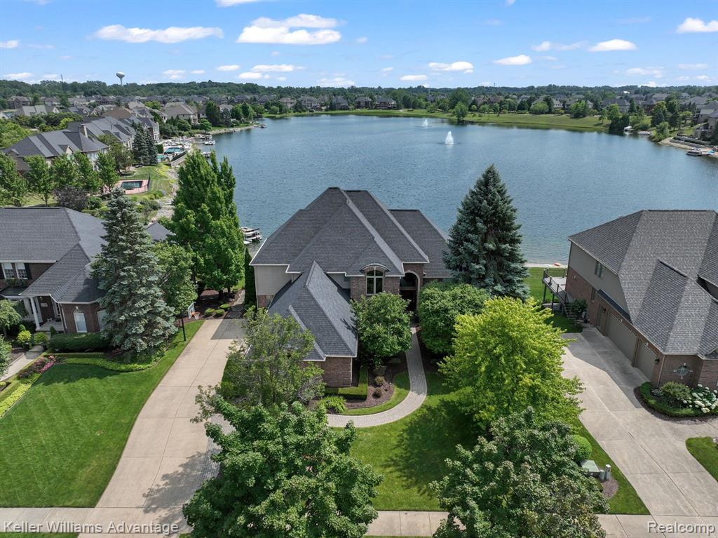 18328 Clairmont Circle E, Northville, MI 48168 — front exterior