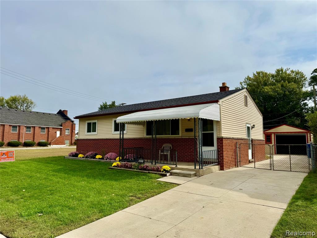 5221 Woodward Street, Wayne, MI 48184 — front exterior