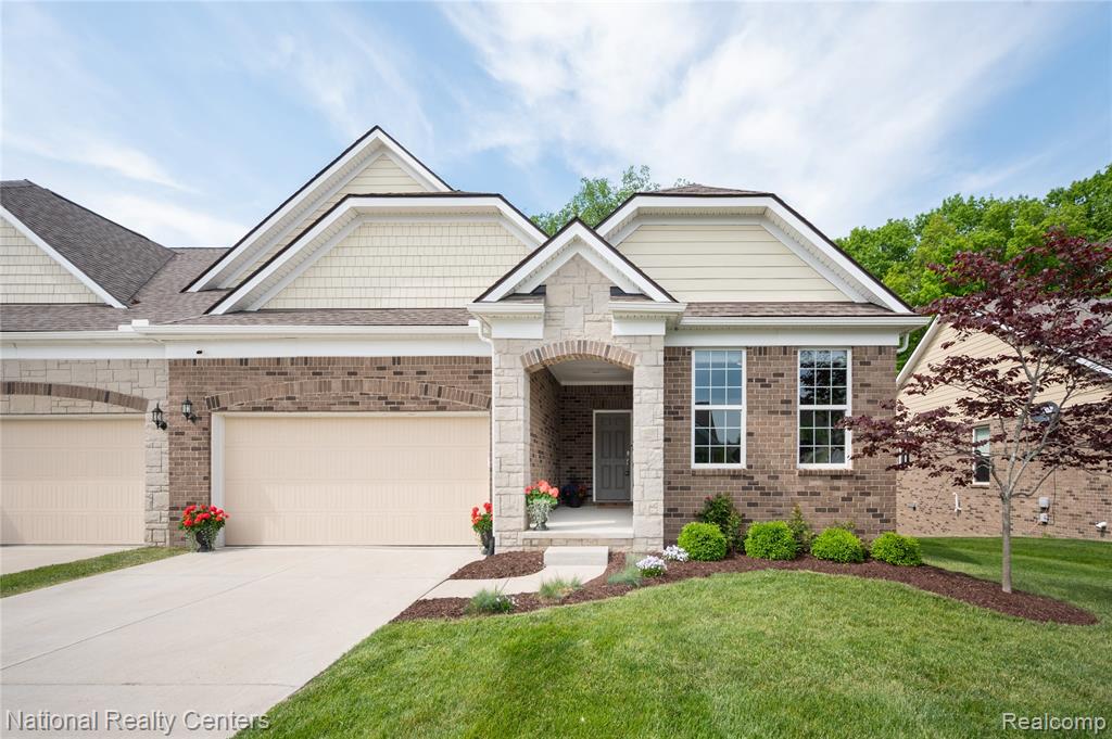 48796 Windfall Road, Novi, MI — front exterior