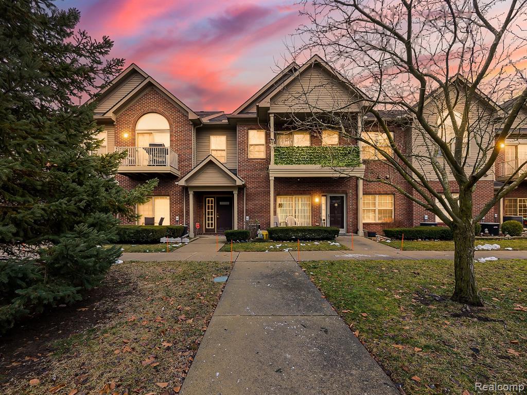 48928 AMANDA Lane, Shelby Twp, MI 48317 — front exterior