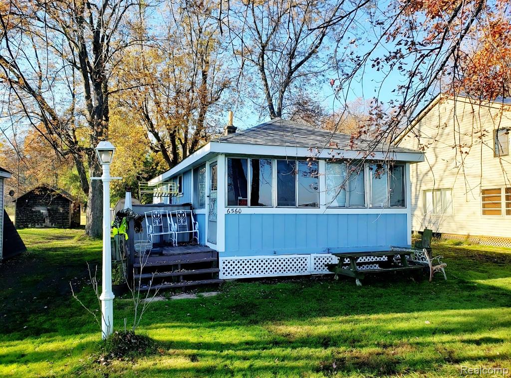 6560 DICKINSON ISLAND Island, Algonac, MI 48001 — front exterior
