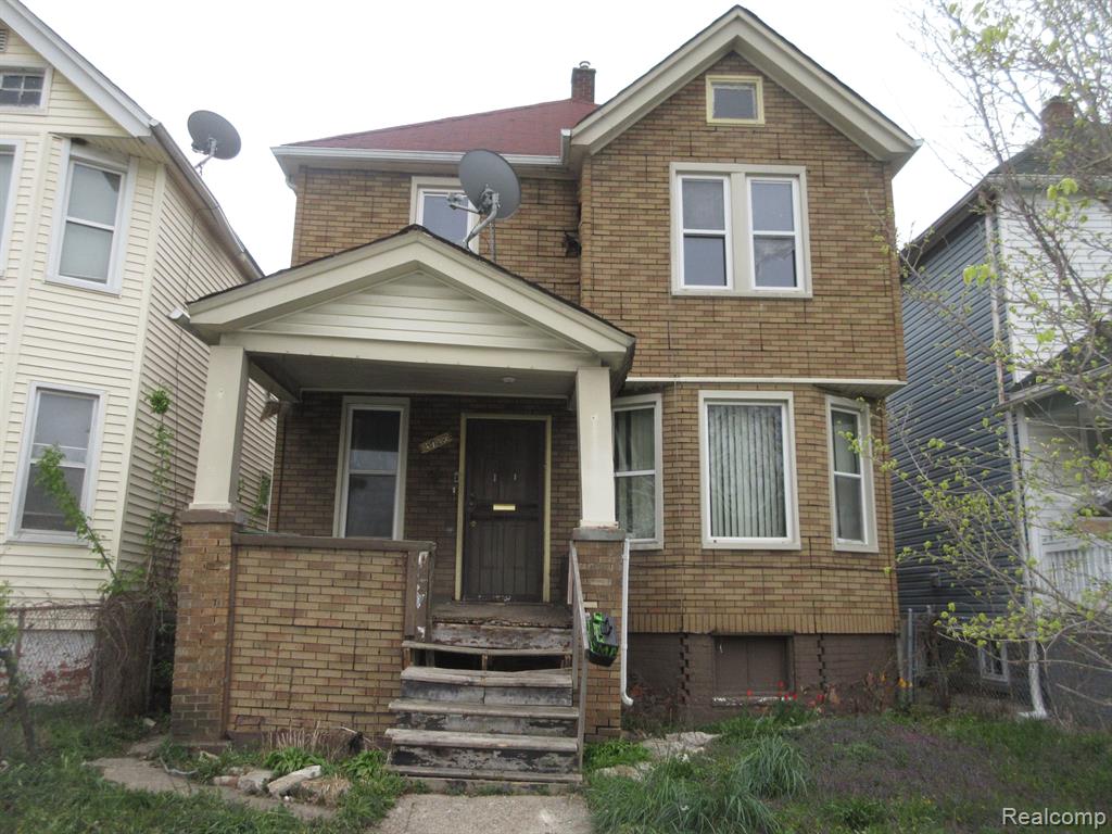 5409 FISCHER Street, Detroit, MI 48213 — front exterior