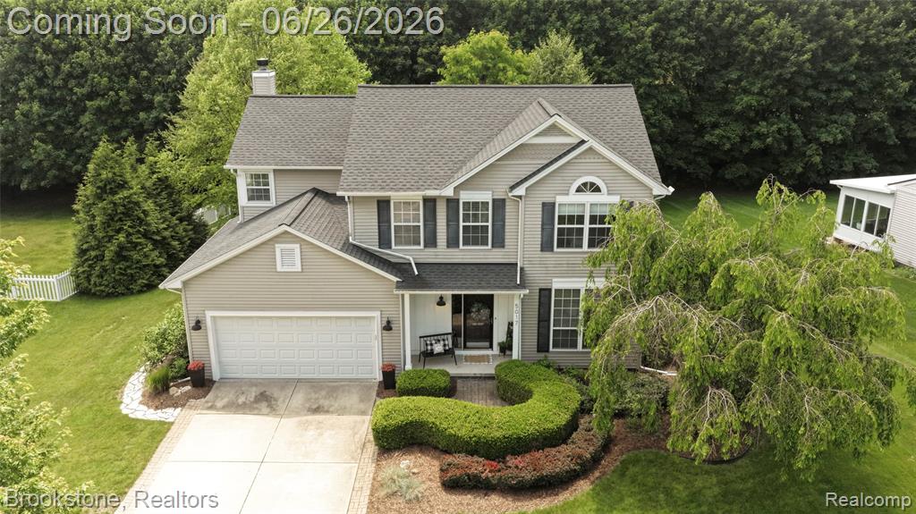 5017 Leyland Drive, Clarkston, MI 48348 — front exterior