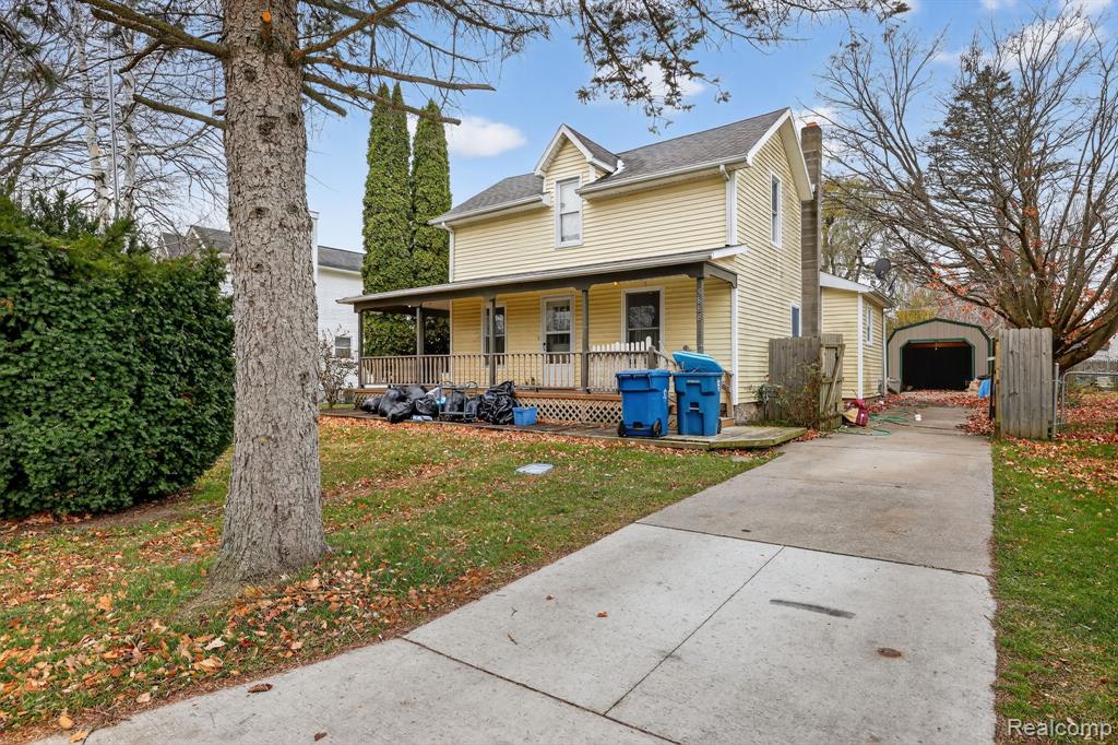 5888 Fulton Street, Mayville Vlg, MI 48744 — front exterior