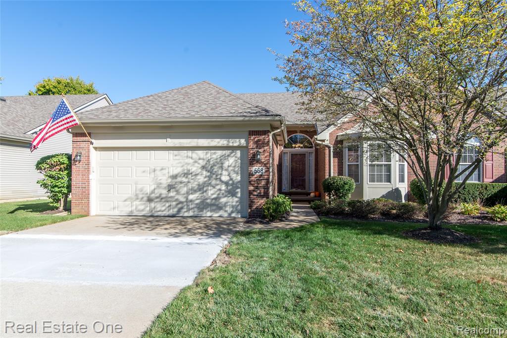 568 Woodhaven Drive, Walled Lake, MI 48390 — front exterior