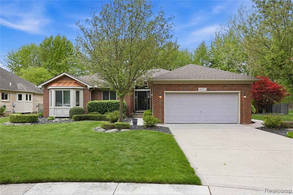 49371 Deerfield Park, Macomb, MI 48044 — front exterior