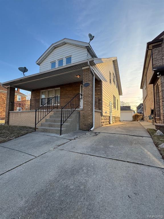 5484 MIDDLESEX Street, Dearborn, MI 48126 — front exterior