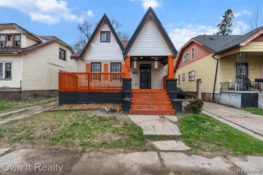 12057 Sanford Street, Detroit, MI 48205 — front exterior