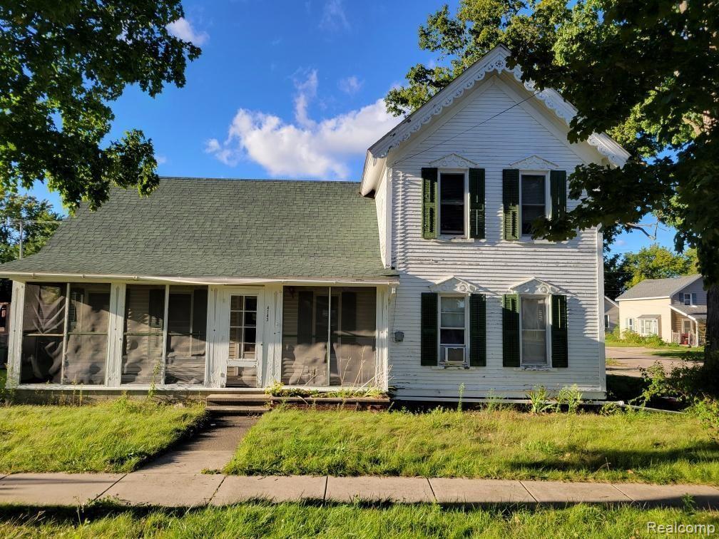 4143 MILL Street, North Branch, MI 48461 — front exterior