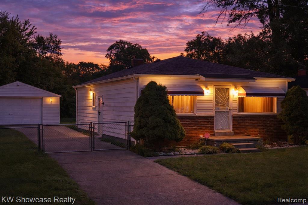 19560 Berg Road, Detroit, MI 48219 — front exterior