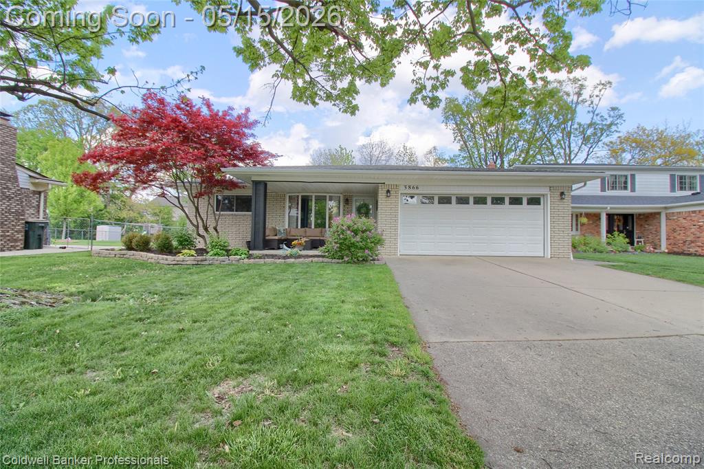 5866 Willow Creek Drive, Canton, MI 48187 — front exterior