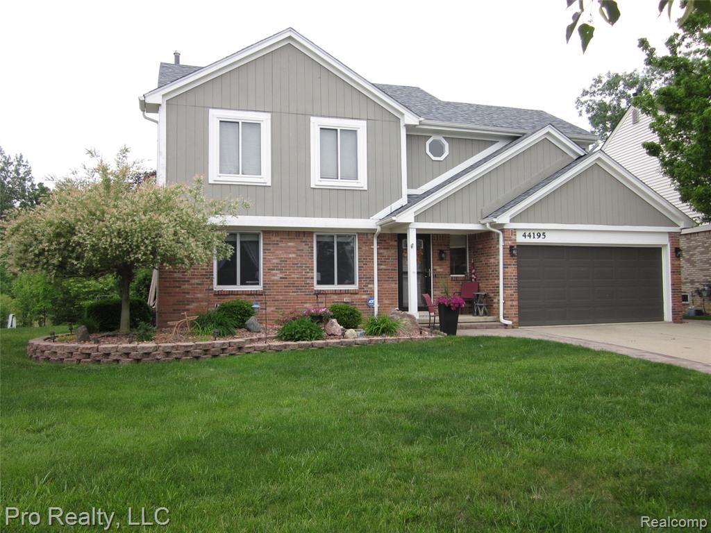 44195 Dartmouth Street, Canton, MI 48188 — front exterior