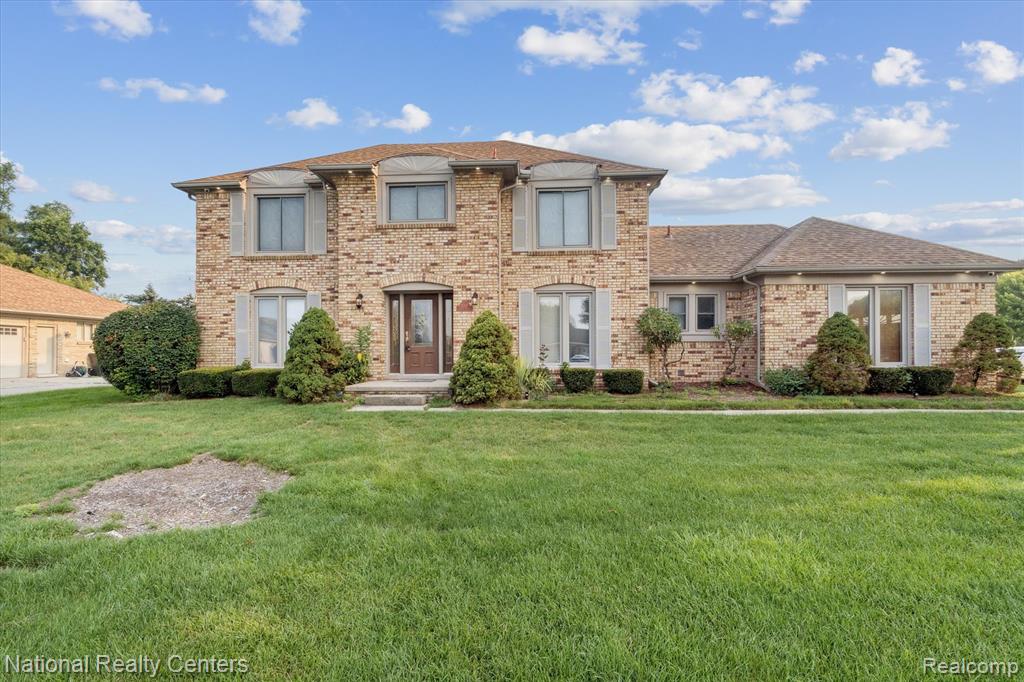 12387 Cedar Drive, Shelby Twp, MI 48315 — front exterior