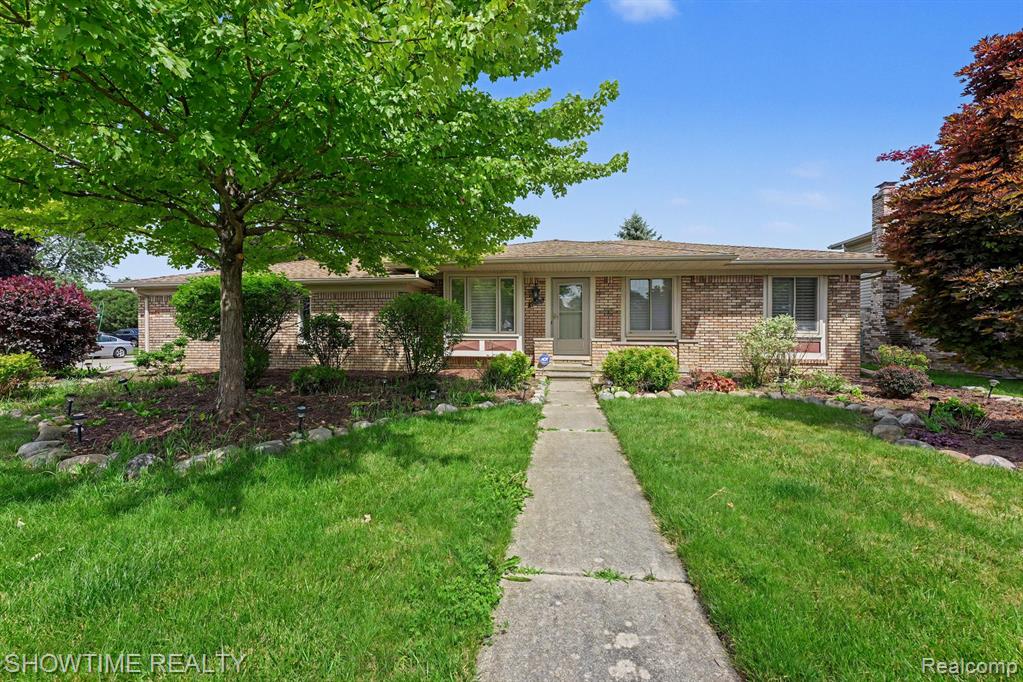 40298 Sandy Drive, Clinton Twp, MI 48038 — front exterior