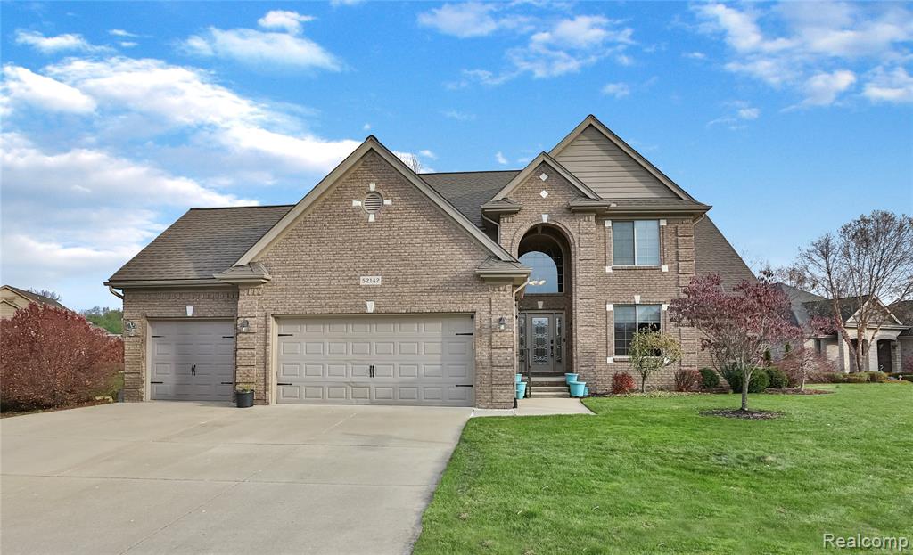 52142 Pawnee Drive, Macomb, MI 48042 — front exterior