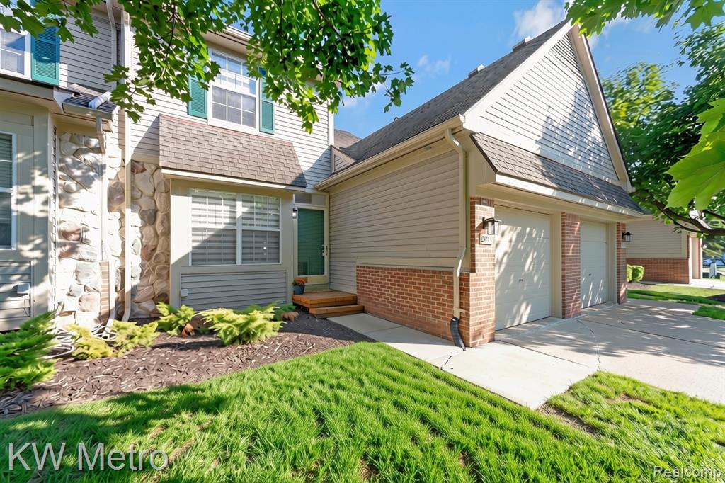 41874 Cantebury Drive, Novi, MI 48377 — front exterior