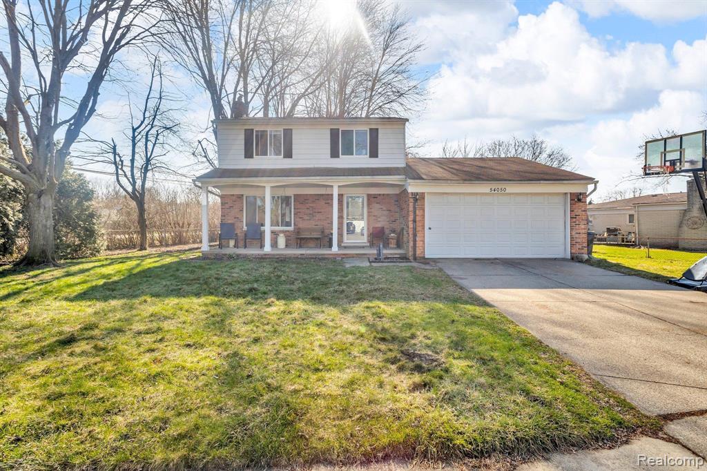 54050 ATHERTON Street, New Baltimore, MI 48047 — front exterior