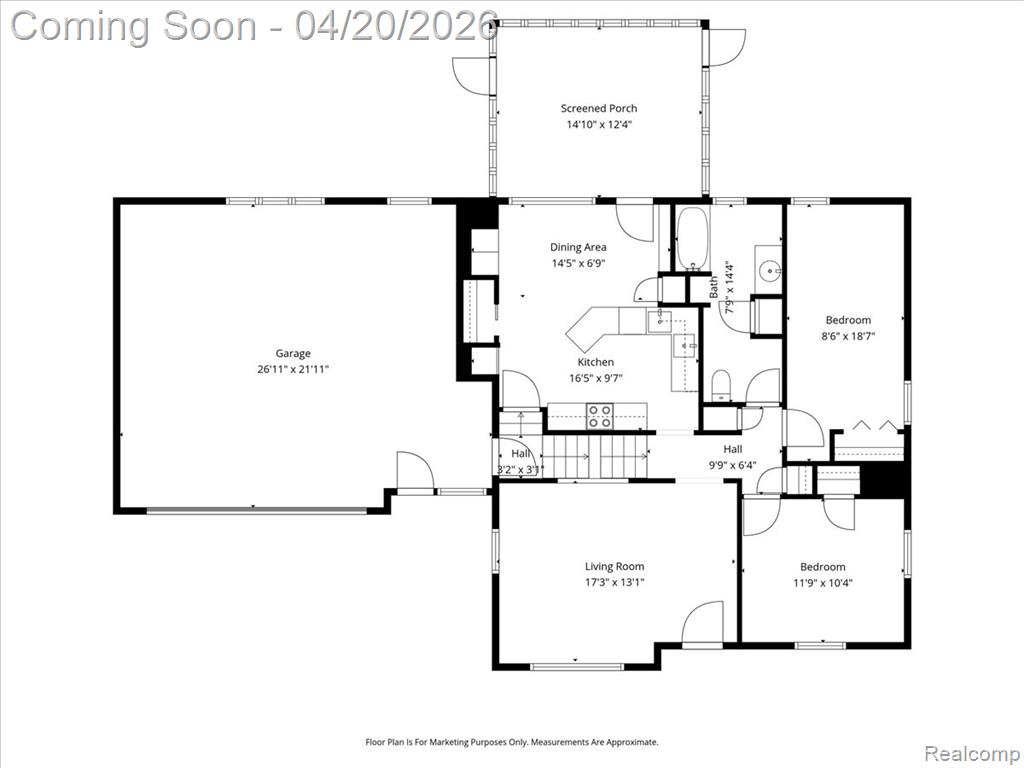1232 Bel Air Drive, Flint, MI 48507 — Photo 38