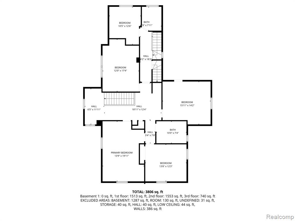 1444 Burns Street, Detroit, MI 48214 — Photo 48