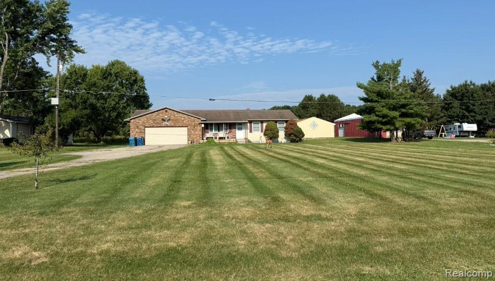 4320 Seymour Road, Swartz Creek, MI 48473 — front exterior