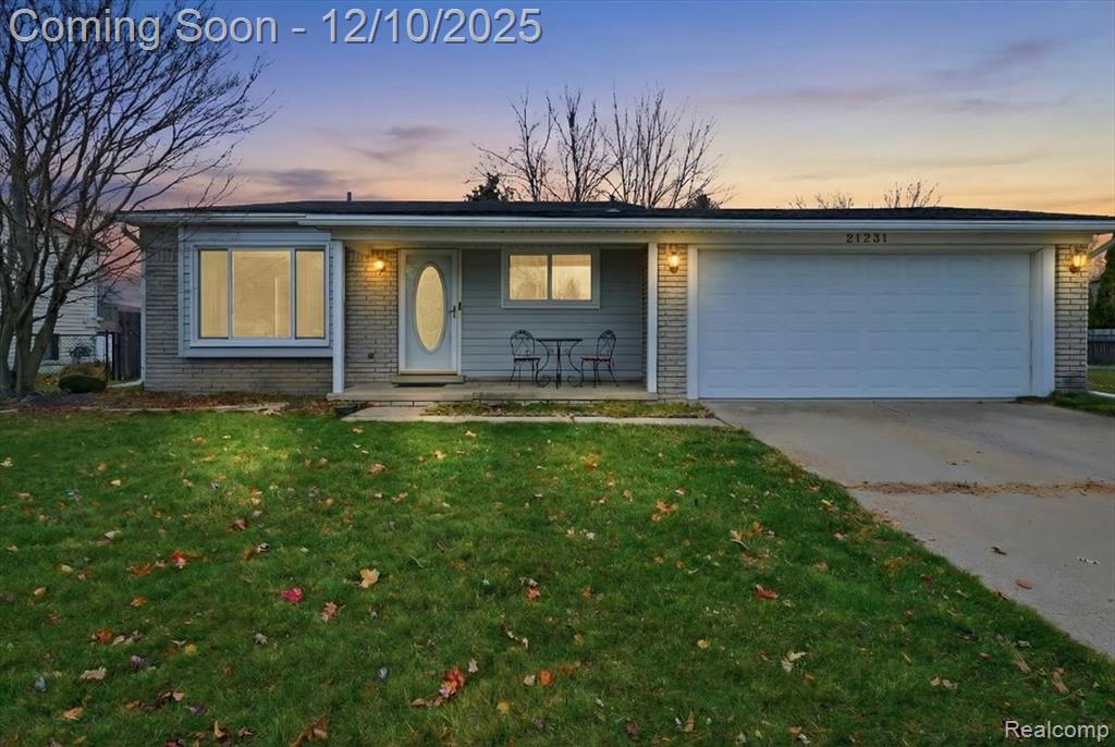 21231 Tiffany Drive, Woodhaven, MI 48183 — front exterior