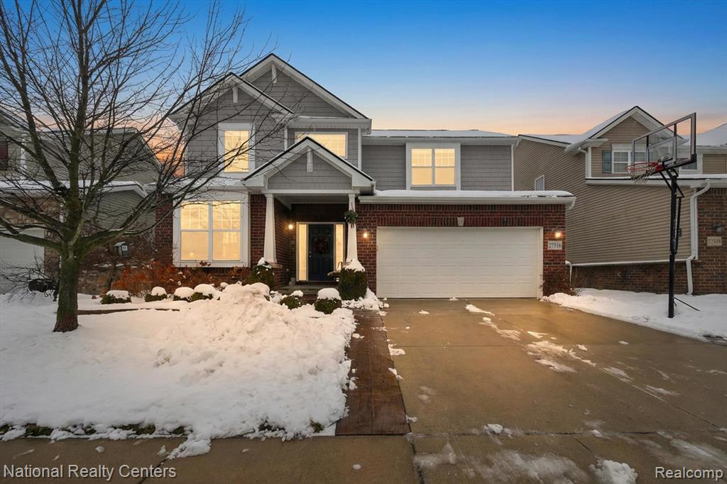 27316 Victoria Road, Novi, MI — front exterior