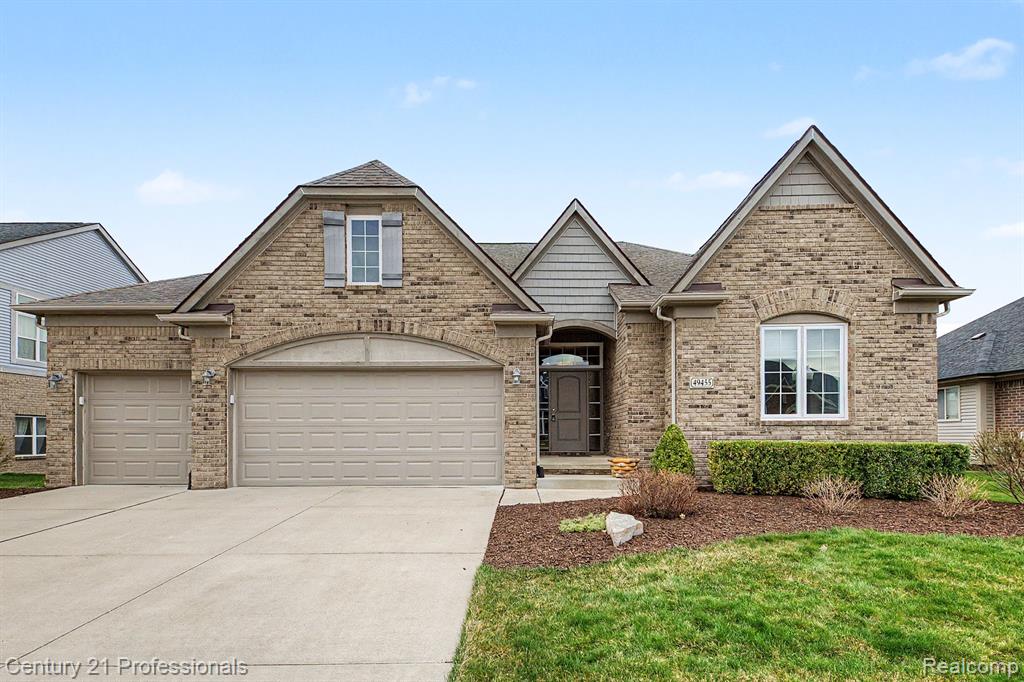 49455 Messara Drive, Macomb, MI 48042 — front exterior