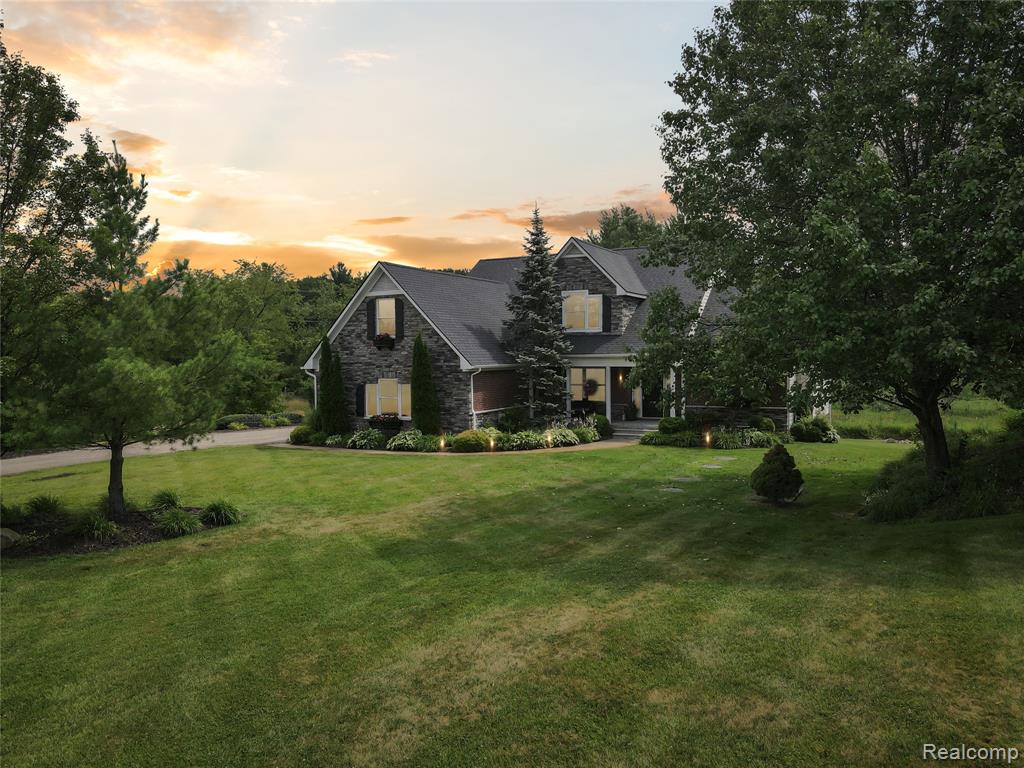 945 Gray Fox Court, Howell, MI 48843 — front exterior