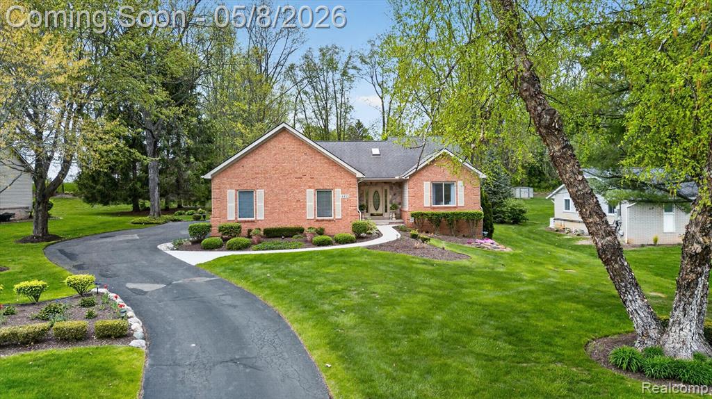 4455 Driftwood Drive, Commerce Twp, MI 48382 — front exterior