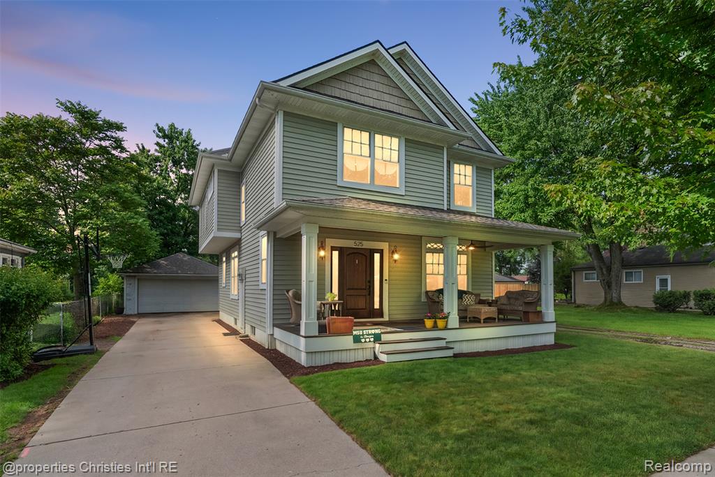525 Broadacre Avenue, Clawson, MI — front exterior