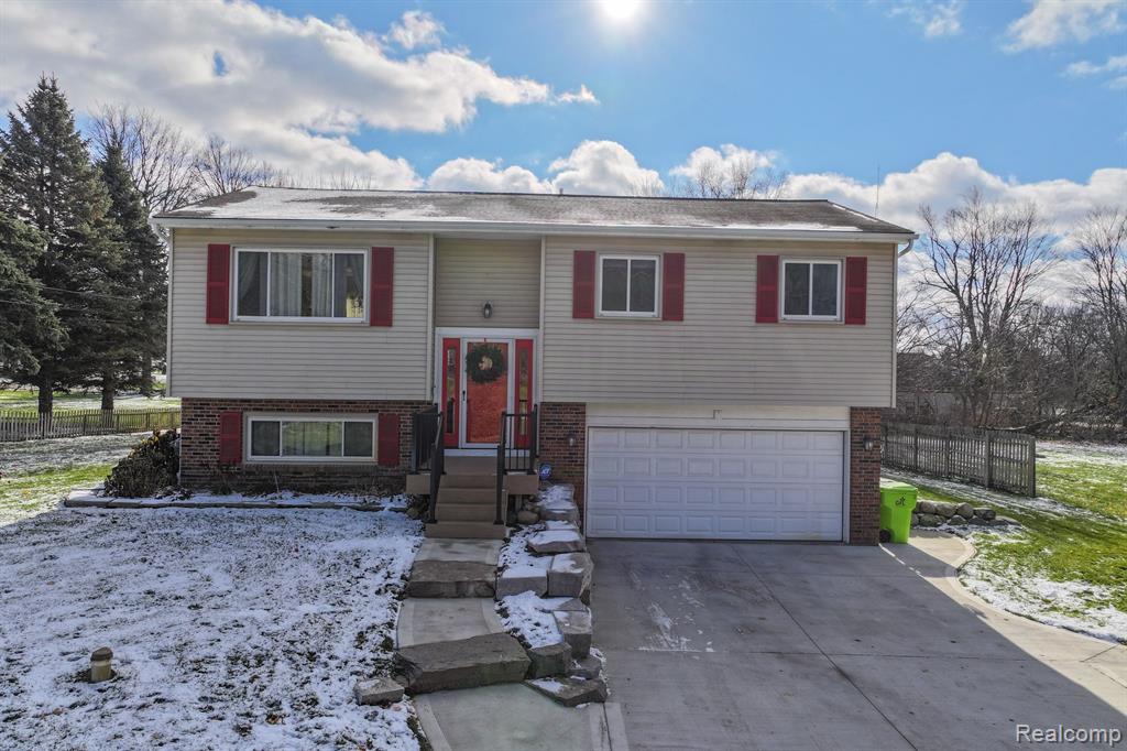4130 SEYMOUR LAKE Road, Oxford, MI 48371 — front exterior
