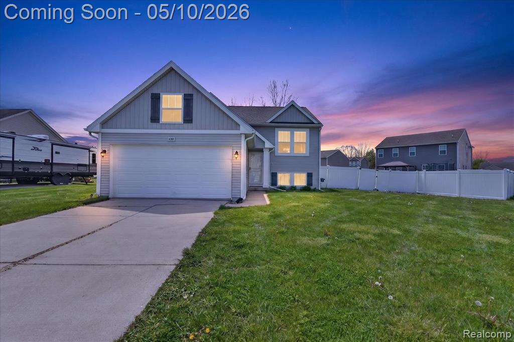 4366 Timber Line Lane, Grand Blanc, MI 48439 — front exterior