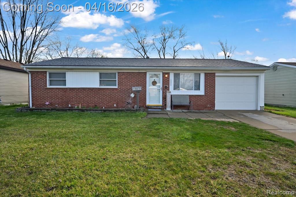15423 Taft Street, Romulus, MI 48174 — front exterior