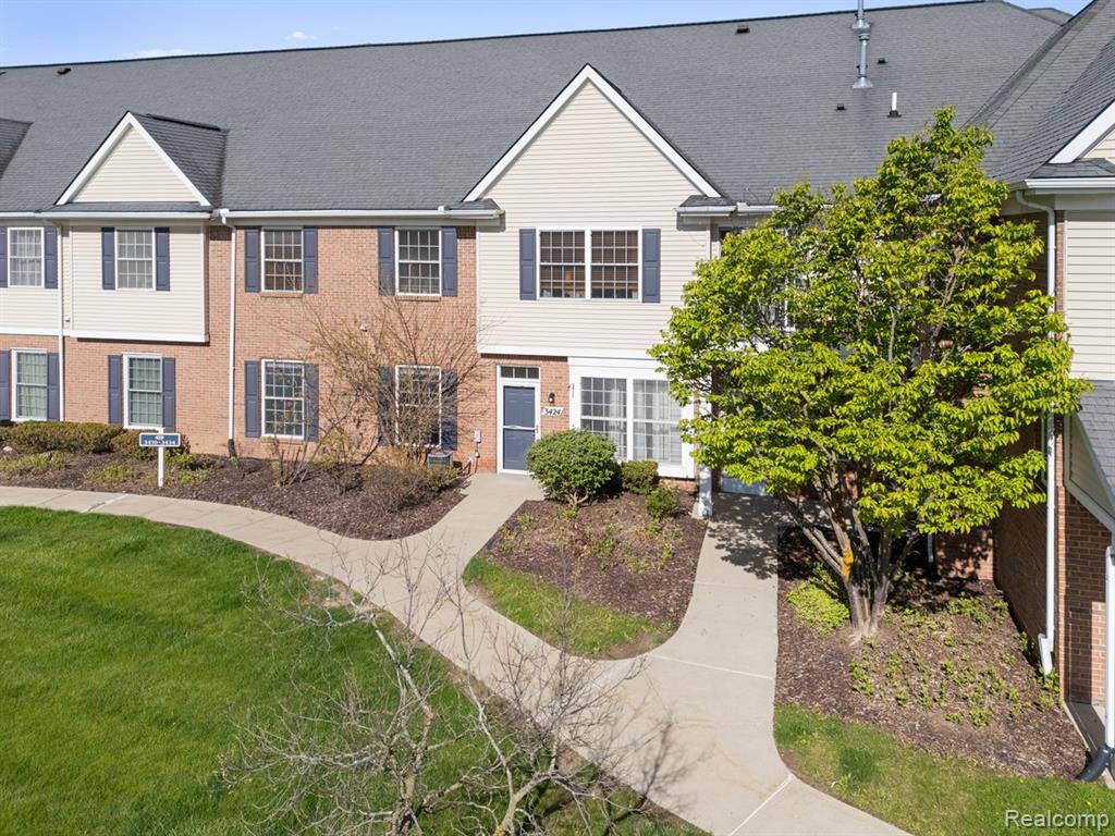 3424 Kneeland Circle, Howell, MI 48843 — front exterior