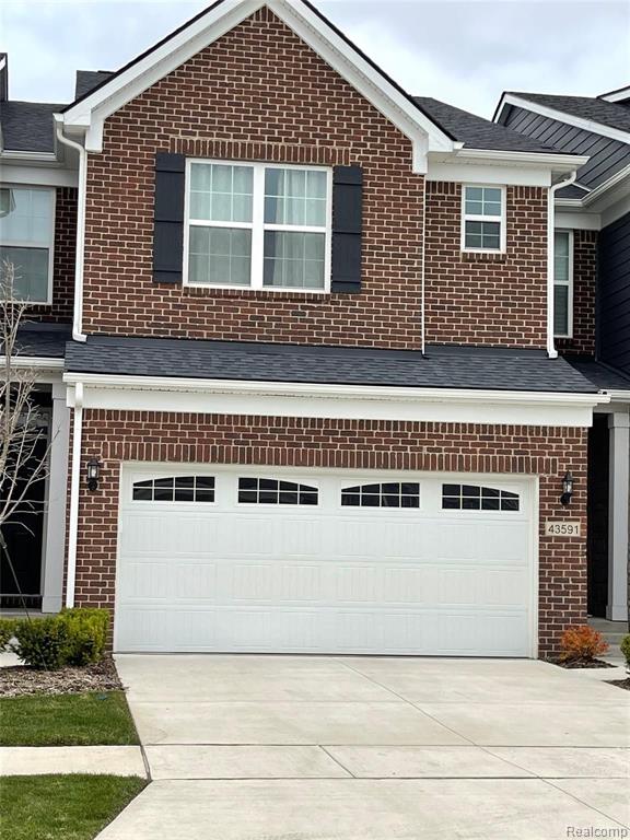 43591 CHANCELLOR LANE, Novi, MI — front exterior