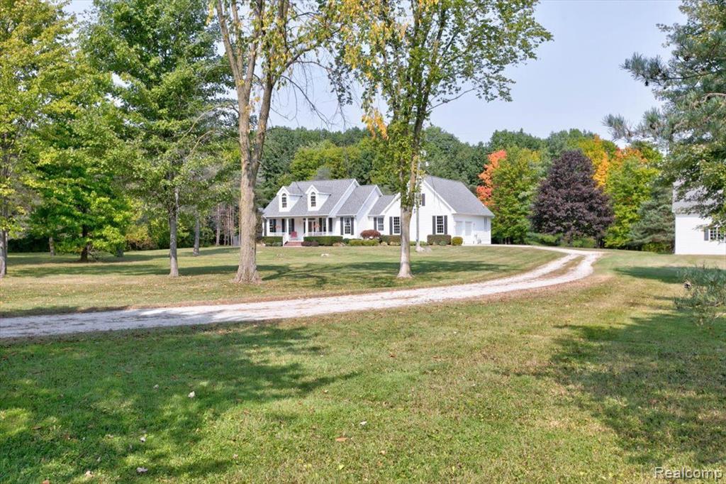 8878 MORRIS Road, Wales, MI — front exterior