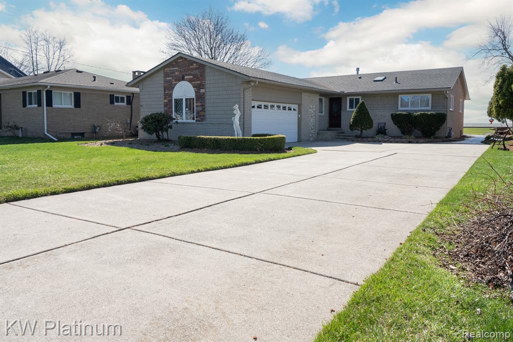 48218 Harbor Drive, Chesterfield, MI 48047 — front exterior