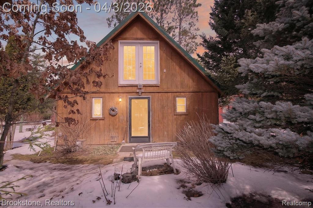 4163 Hanson Road, Lewiston, MI 49756 — front exterior