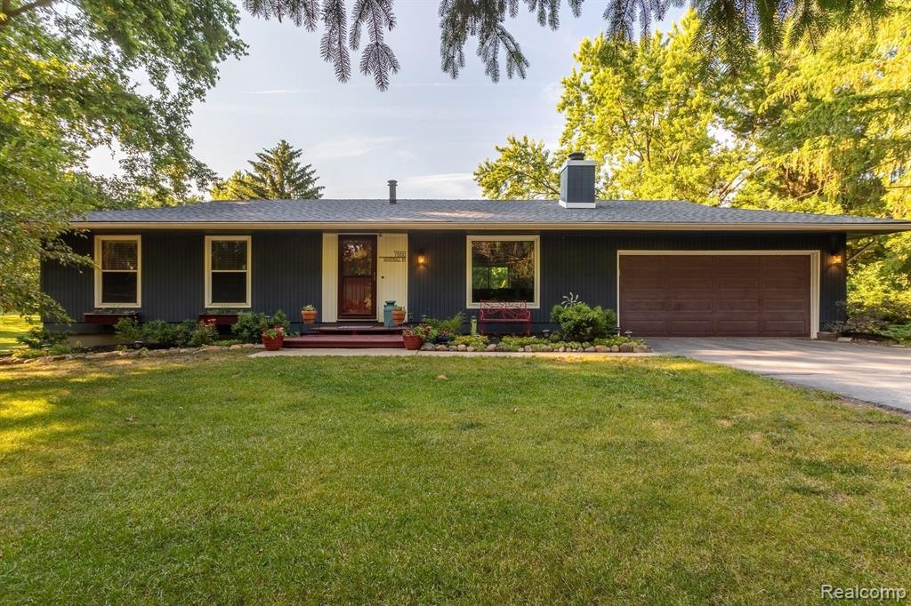 7660 MARSHALL Road, Dexter, MI 48130 — front exterior