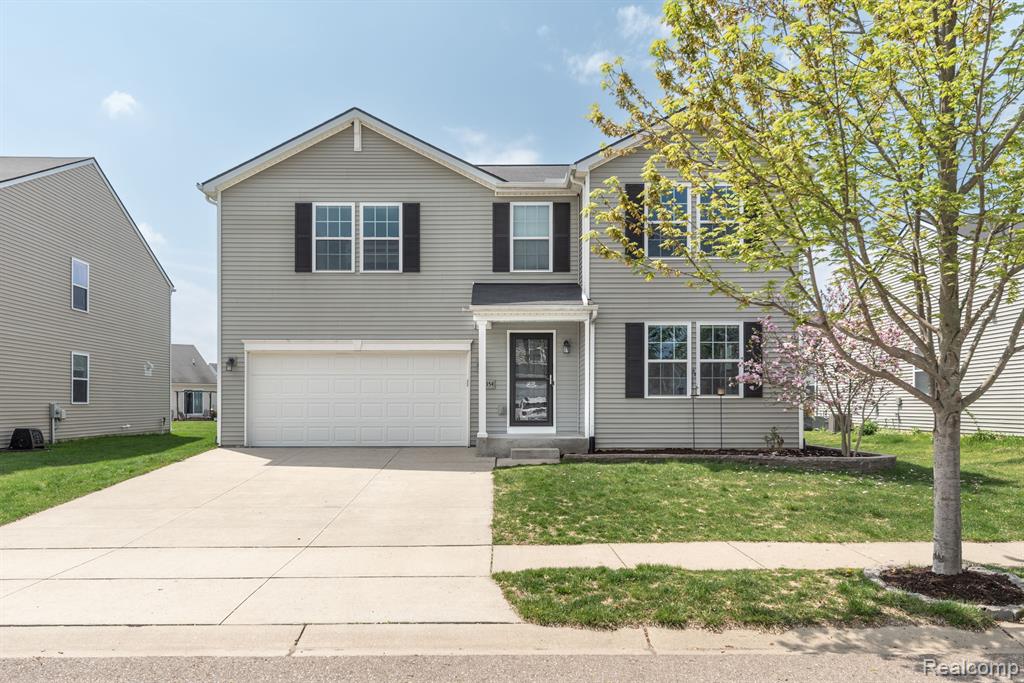 8354 CRAB APPLE Trail, Dexter, MI 48130 — front exterior