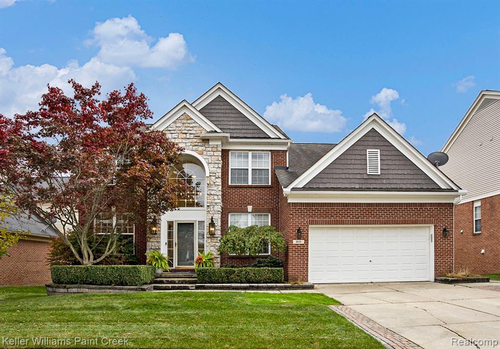 80 Franklin Wright Boulevard, Lake Orion, MI 48362 — front exterior